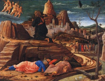 Andrea Mantegna Painting - The agony in the garden Renaissance painter Andrea Mantegna